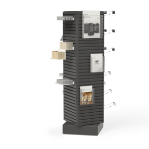 Tower Alu 400 Lamellenwand 35 -360° Drehbar H.1400