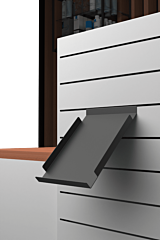 Display-Basis 297x210x45° für Lamellenwand
