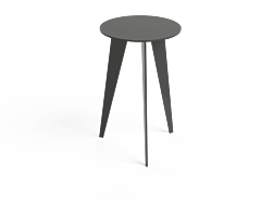 Tripod table H.750xØ 450mm - 7,5 kg