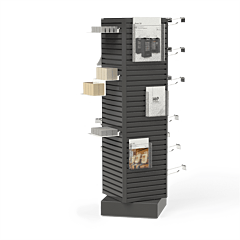 Tower Alu 400 Lamellenwand 35 -360° Drehbar H.1400