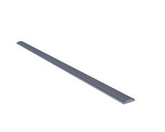 Trägerprofil selbstklebend 696x13mm für querteiler